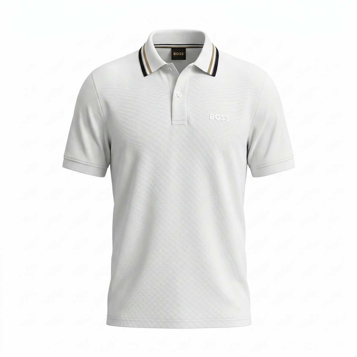 BOSS Paddy Pro Polo Shirt White