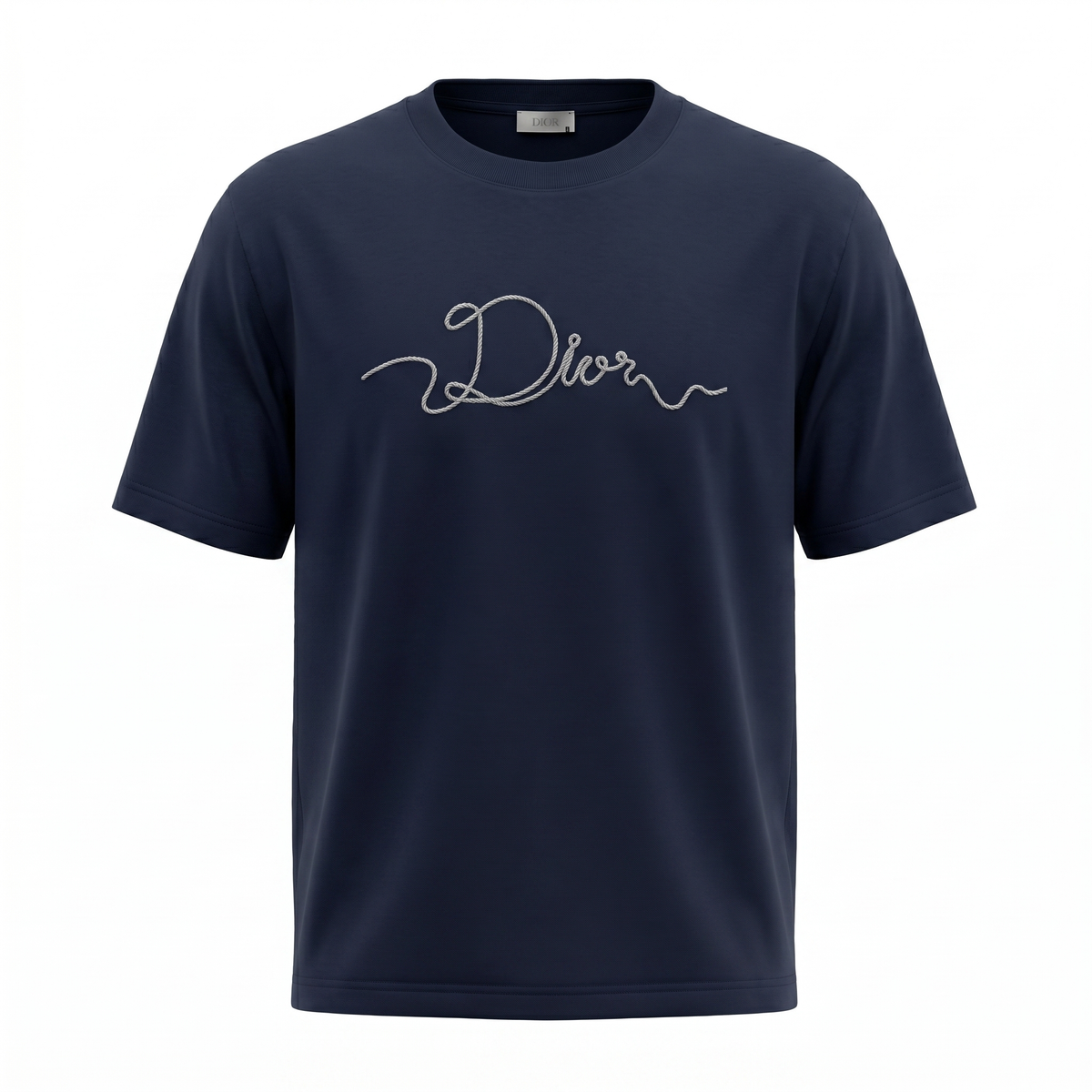 DIOR Ribbon T-Shirt Dark Blue