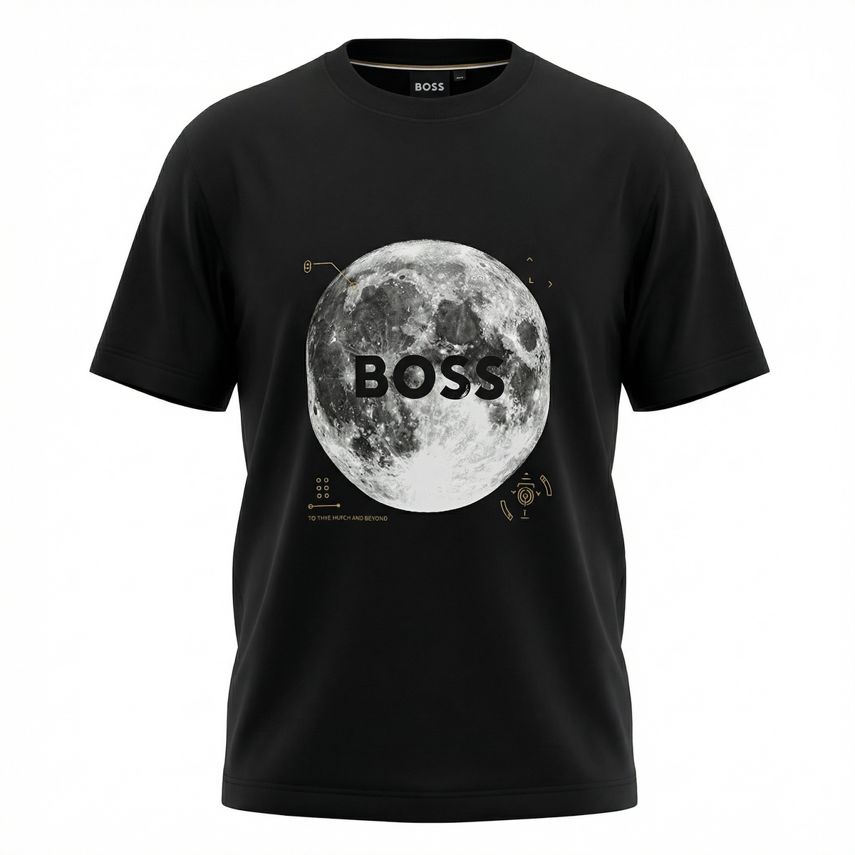 BOSS MOON PRINT T-SHIRT