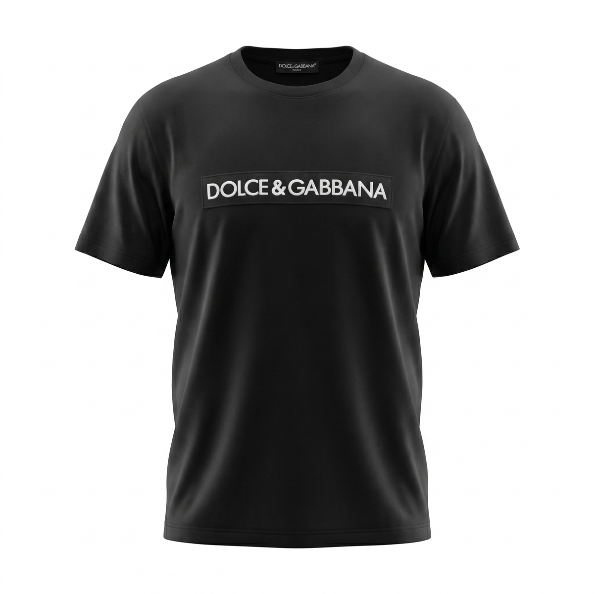 Dolce & Gabbana flocked-logo T-shirt