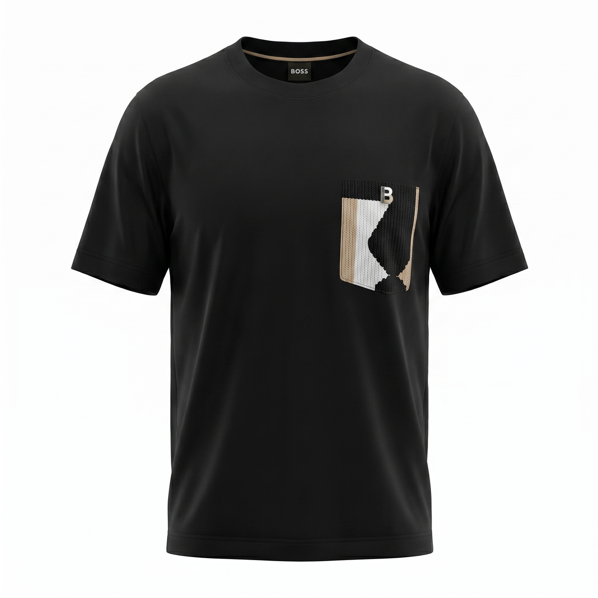 BOSS EMBROIDERED BOCKET LOGO T-shirt
